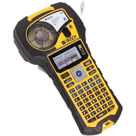 Brady M210 Portable Label Printer with Bumpers
