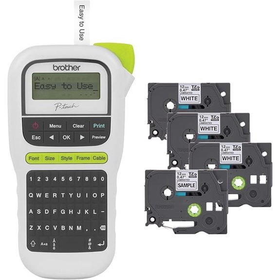 Brother P-Touch Portable Label Maker Bundle