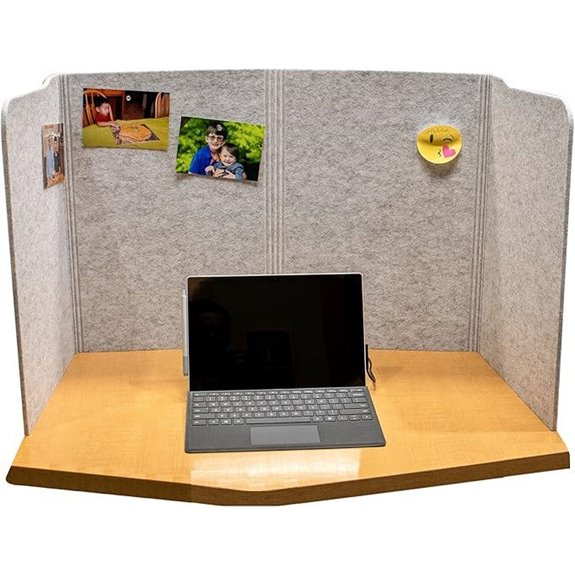 Portable Acoustic Divider for Home and Office