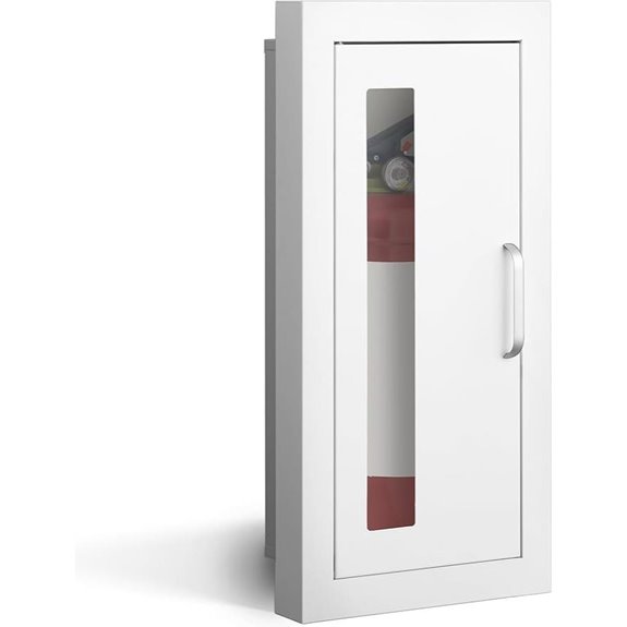 Zonon Recessed Fire Extinguisher Wall Cabinet