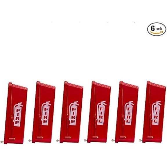 5# Fire Extinguisher Red Cabinets Box Indoor/Outdoor Lot of 6