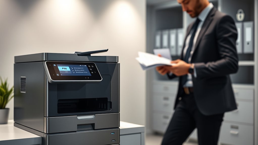 secure printing and access