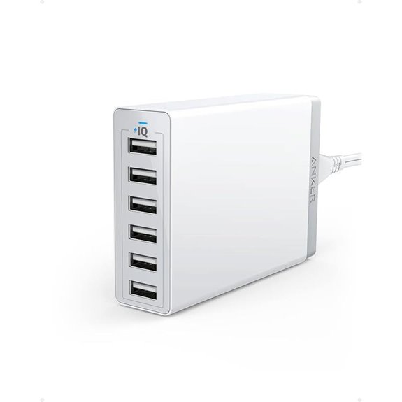 Anker 60W 6-Port USB Charger Station