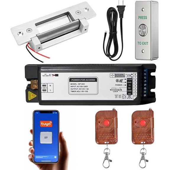 Smart Door Access Control System with App & Remote