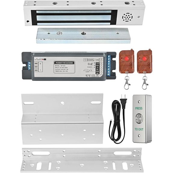 Smart Door Access Control Kit with Magnetic Lock