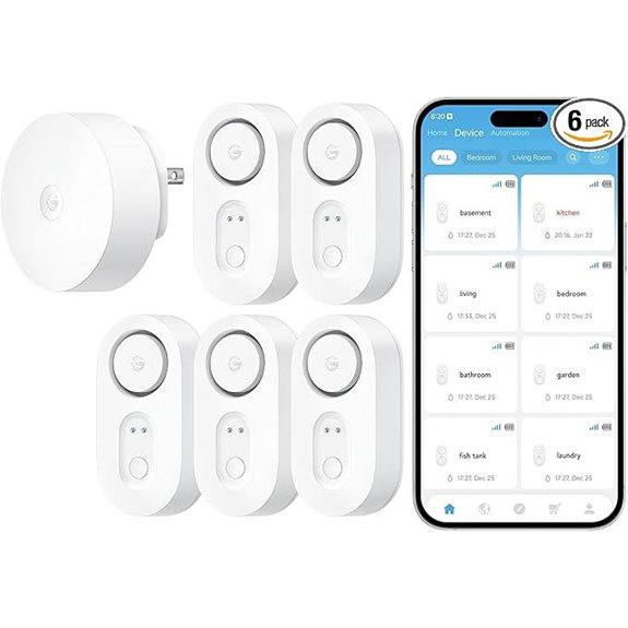 GoveeLife Smart Water Leak Detector 5-Pack