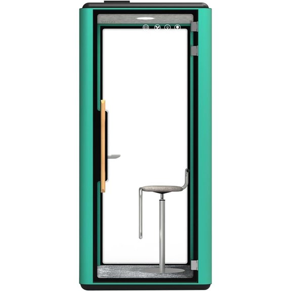 Soundproof Office Pod with Acoustic Panels