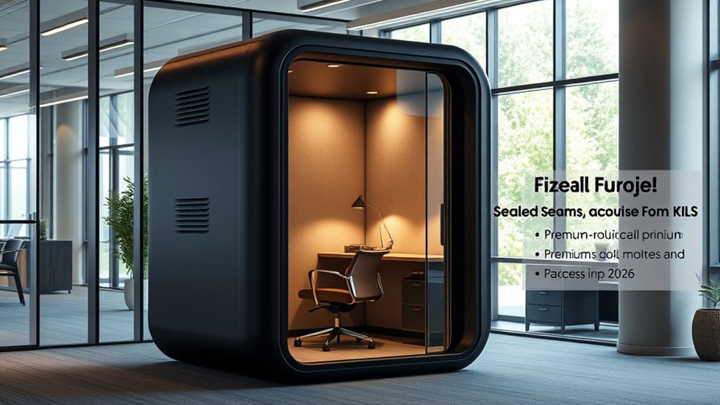 soundproof space efficient portable