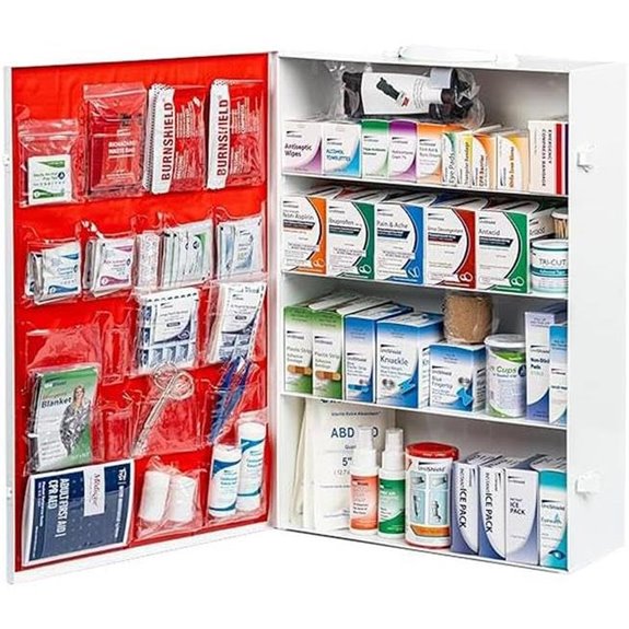 Restaurant Wall-Mount Metal First Aid Cabinet