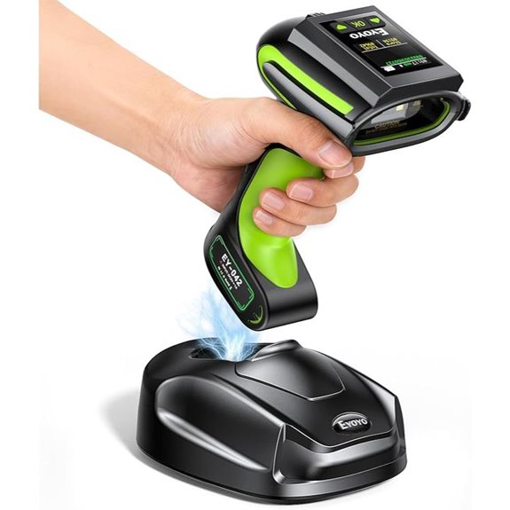Eyoyo Waterproof 3-in-1 Barcode Scanner with Screen