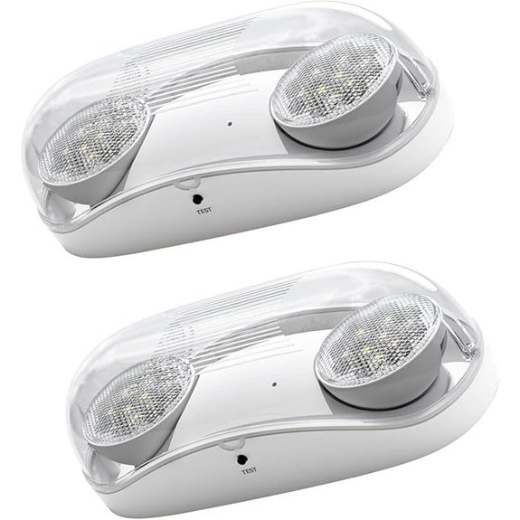 FREELICHT 2-Pack Waterproof Emergency Lights with Battery