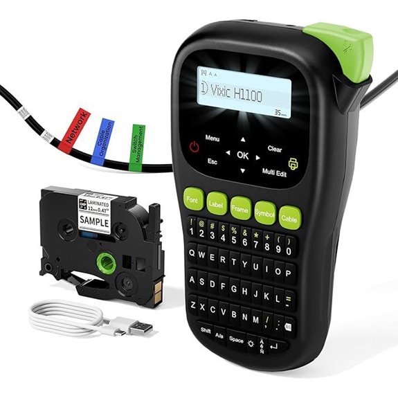 Vixic H1100 Portable Waterproof Label Maker