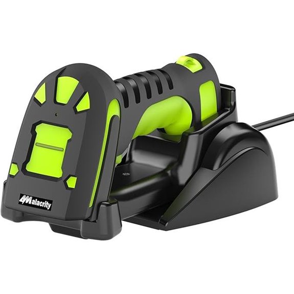 Alacrity 2D Barcode Scanner with Wireless Charging Stand
