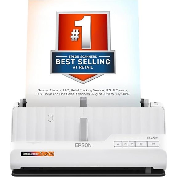 Epson RR-400W Wireless Duplex Receipt Scanner