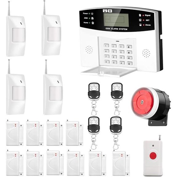 AGSHOME Wireless GSM Security Alarm System Kit