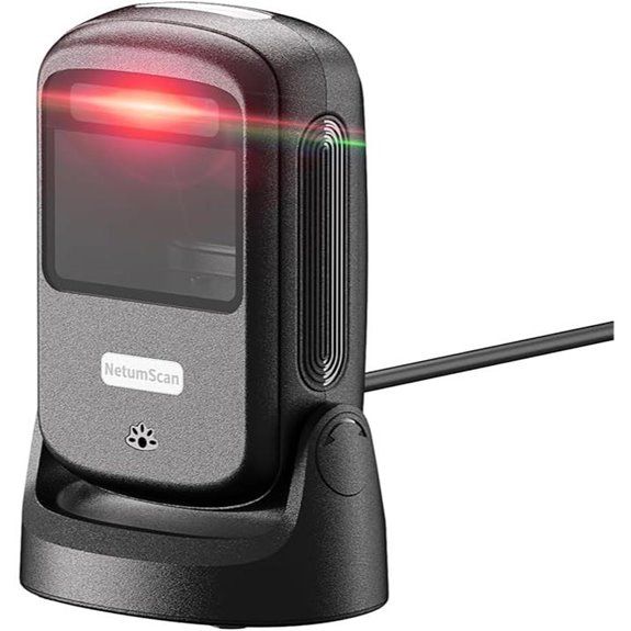NetumScan Hands-Free Barcode Scanner for Retail and POS