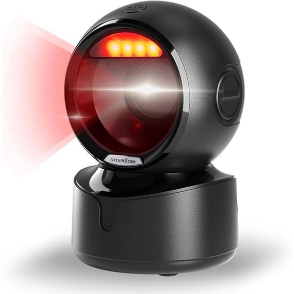 NetumScan Hands-Free USB Barcode Scanner for Retail