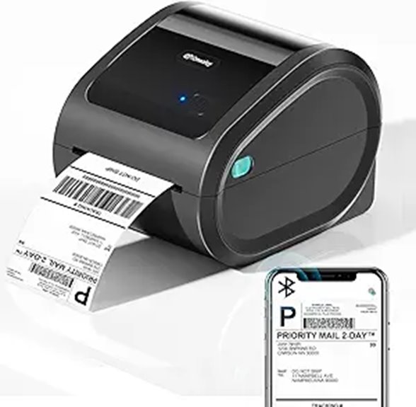 Bluetooth Thermal Label Printer for Shipping