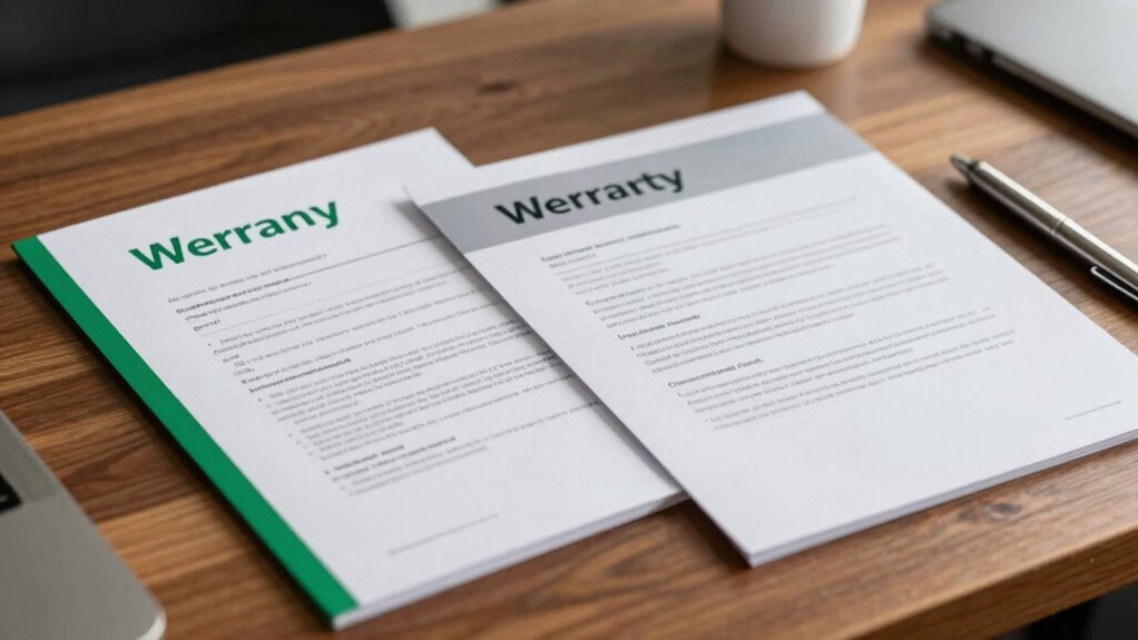compare warranties assess risks