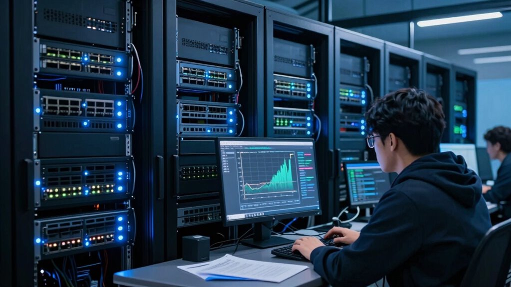 monitor various system metrics