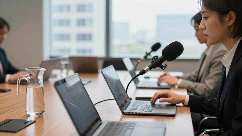 optimized audio visual hybrid meetings