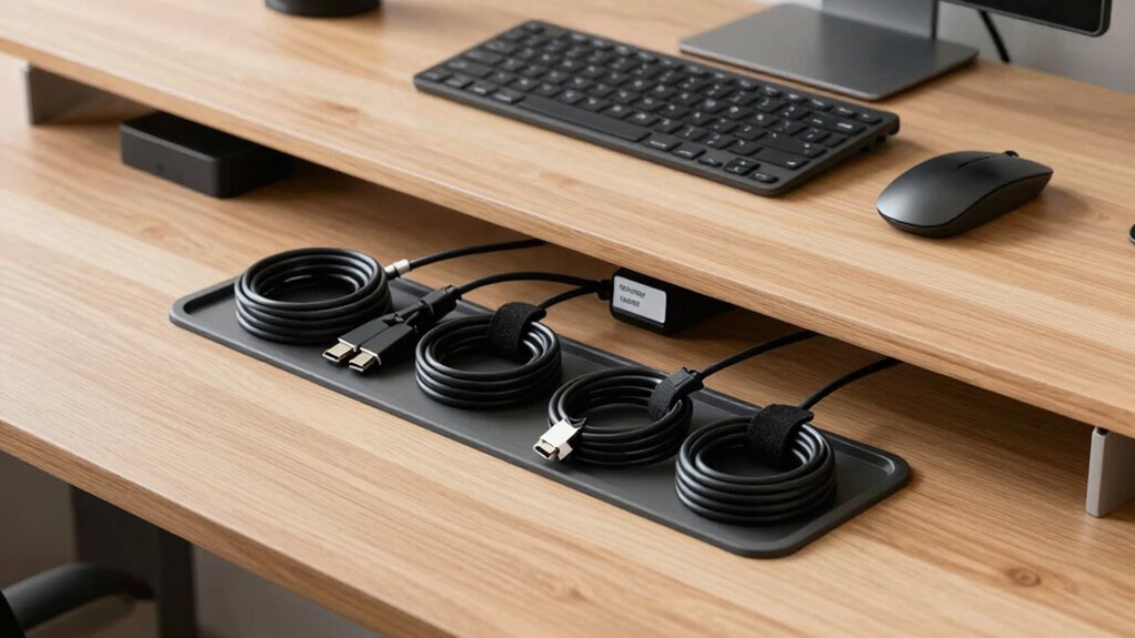 organized ergonomic workspace essentials