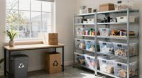 organized storage reduces waste