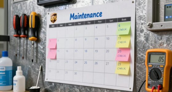 scheduled ups maintenance plan