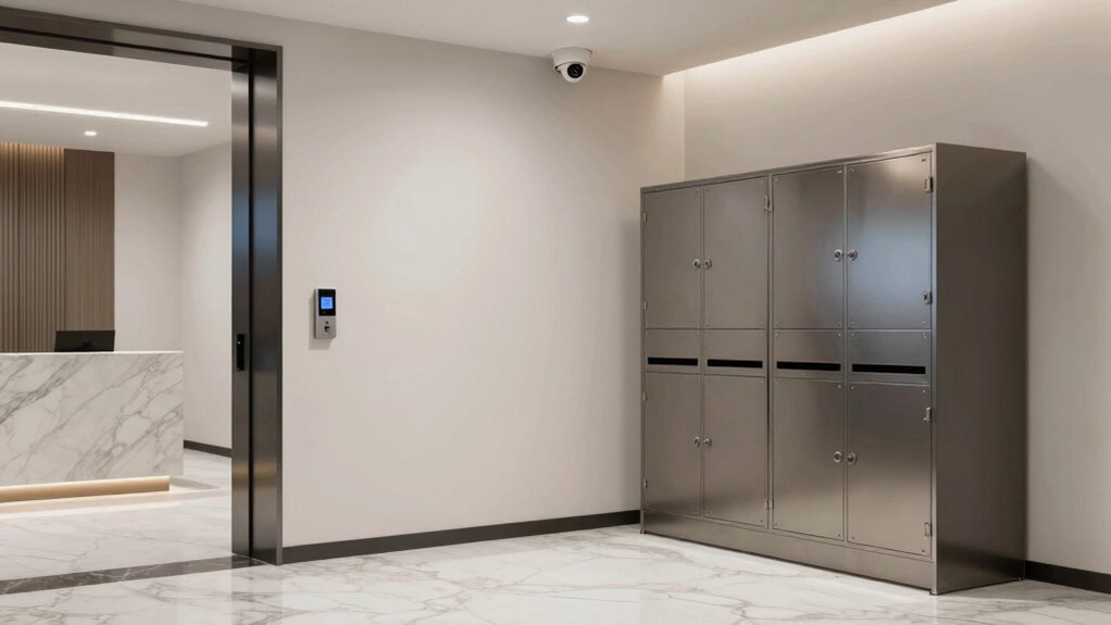 secure entry points and monitoring