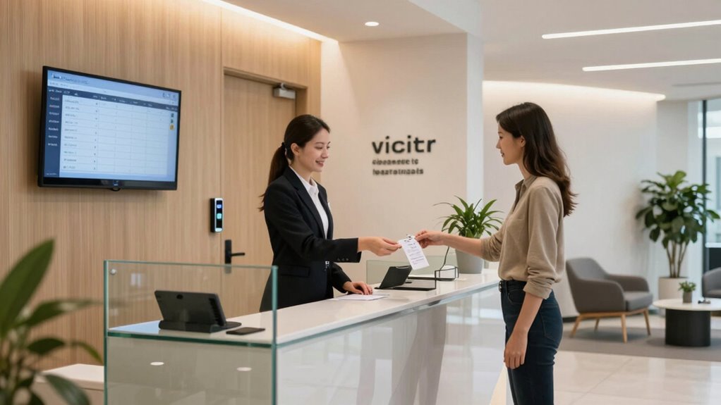 secure visitor access procedures