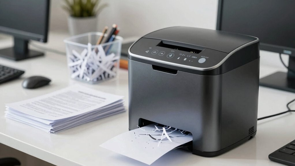 shredder maintenance and safety