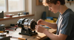 Show HN: I'm A 15 Year Old Wannabe Engineer, This Is A Cycloidal Gearbox I Built